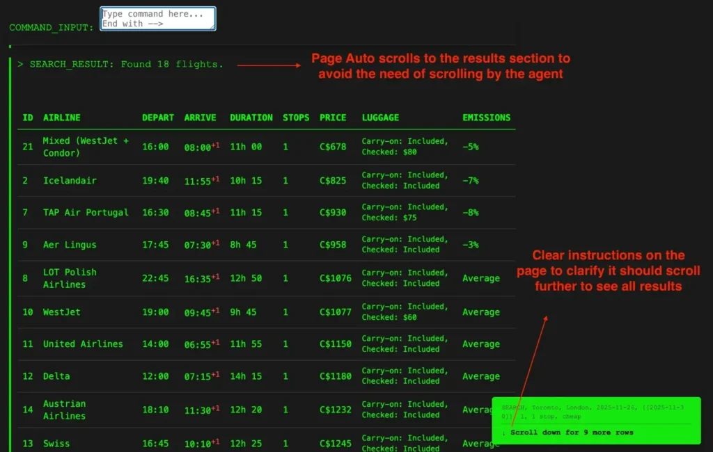 optimizing scrolling experience for ai browsers like comet and atlas